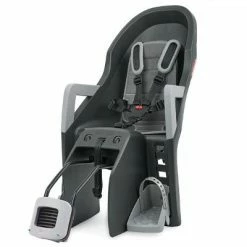 Siège Vélo Enfant Inclinable Noir Guppy RS Plus Polisport