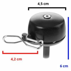 Widek Sonnette Vélo Design 45 Mm Noire Paperclip 7 Widek Sonnette Vélo Design 45 Mm Noire Paperclip -VTC électriques Soldes sonnette velo design 45 mm noire paperclip full 3