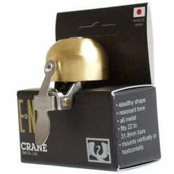 Sonnette Vélo Or Mat E-ne Crane -VTC électriques Soldes sonnette velo or mat e ne crane full 4