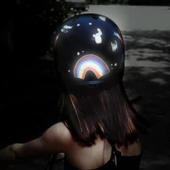 Sticker Réfléchissant Autocollant Vélo Rainette -VTC électriques Soldes sticker reflechissant autocollant velo rainette full 6