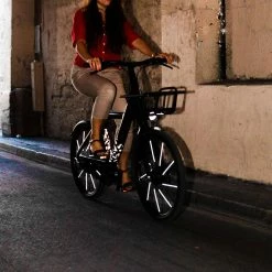 Stickers Réfléchissants Pour Cadre De Vélo Motif Louvre Will B -VTC électriques Soldes stickers velo will b motif louvre 3