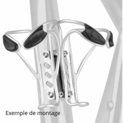 Support Pour 2 Porte-bidons Sur Cadre M-Wave -VTC électriques Soldes support pour 2 porte bidons sur cadre m wave full 4