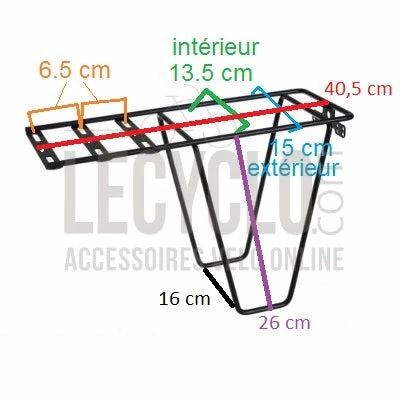 Support Supplémentaire Sur Porte-bagage Vélo - Steco 6 Support Supplémentaire Sur Porte-bagage Vélo - Steco – Image 4