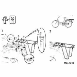 Support Supplémentaire Sur Porte-bagage Vélo - Steco 13 Support Supplémentaire Sur Porte-bagage Vélo - Steco -VTC électriques Soldes support supplementaire sur porte bagage velo steco full 6