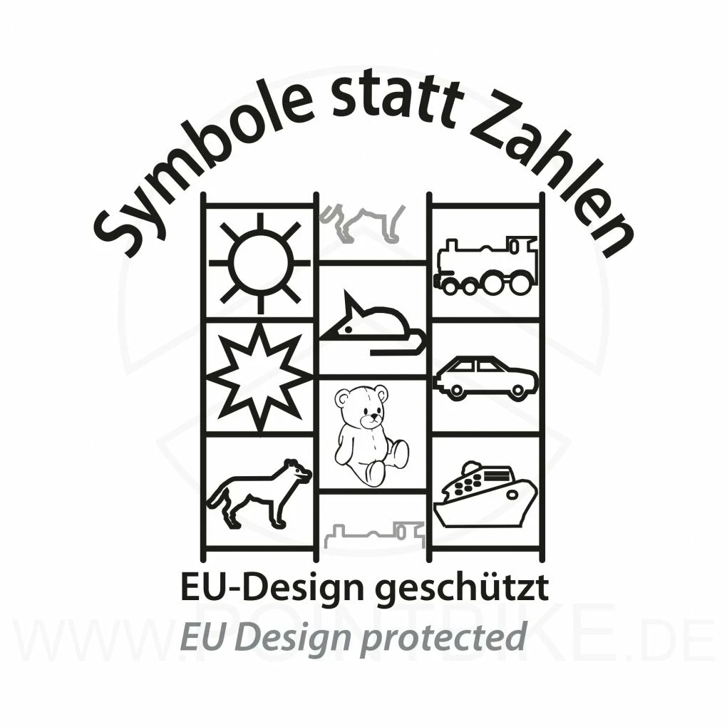 Câble Antivol Vélo Enfant à Code Symboles Security Plus 4 Câble Antivol Vélo Enfant à Code Symboles Security Plus – Image 2