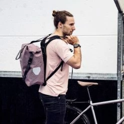 Système De Bretelles De Sac à Dos Pour Sacoches Vélo Ortlieb -VTC électriques Soldes systeme de bretelles de sac a dos pour sacoches velo ortlieb full 5