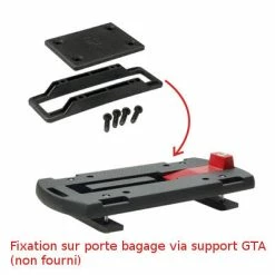 Top Case Klickfix Bike Box GTA Sur Porte Bagage Vélo -VTC électriques Soldes top case klickfix bike box gta sur porte bagage velo full 5