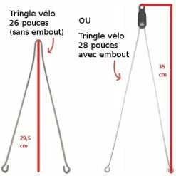 Brandless Tringle Pour Garde Boue De Vélo -VTC électriques Soldes tringle pour garde boue de velo full 3