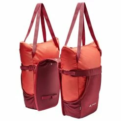 Double Sacoche De Vélo Avec Sacs Cabas TwinShopper Vaude -VTC électriques Soldes twinshopper vaude salsa