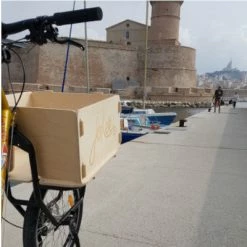 JOKER BIKE Wood Box Pour Fourche Cargo Joker Mini -VTC électriques Soldes wood box pour fourche cargo joker mini full 5